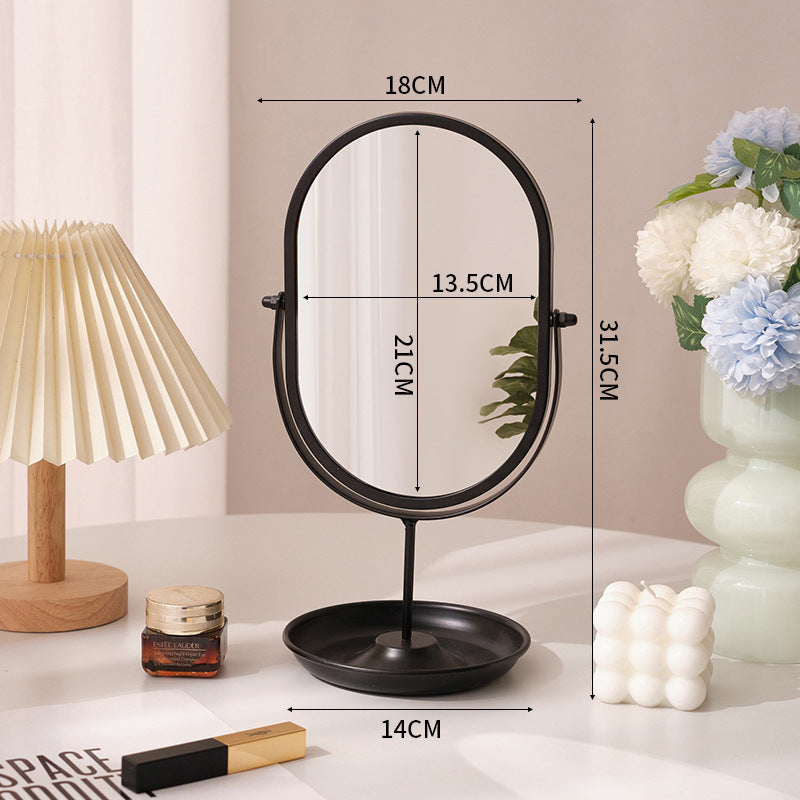 Ménage Table de chambre à coucher de haute valeur maquillage miroir léger