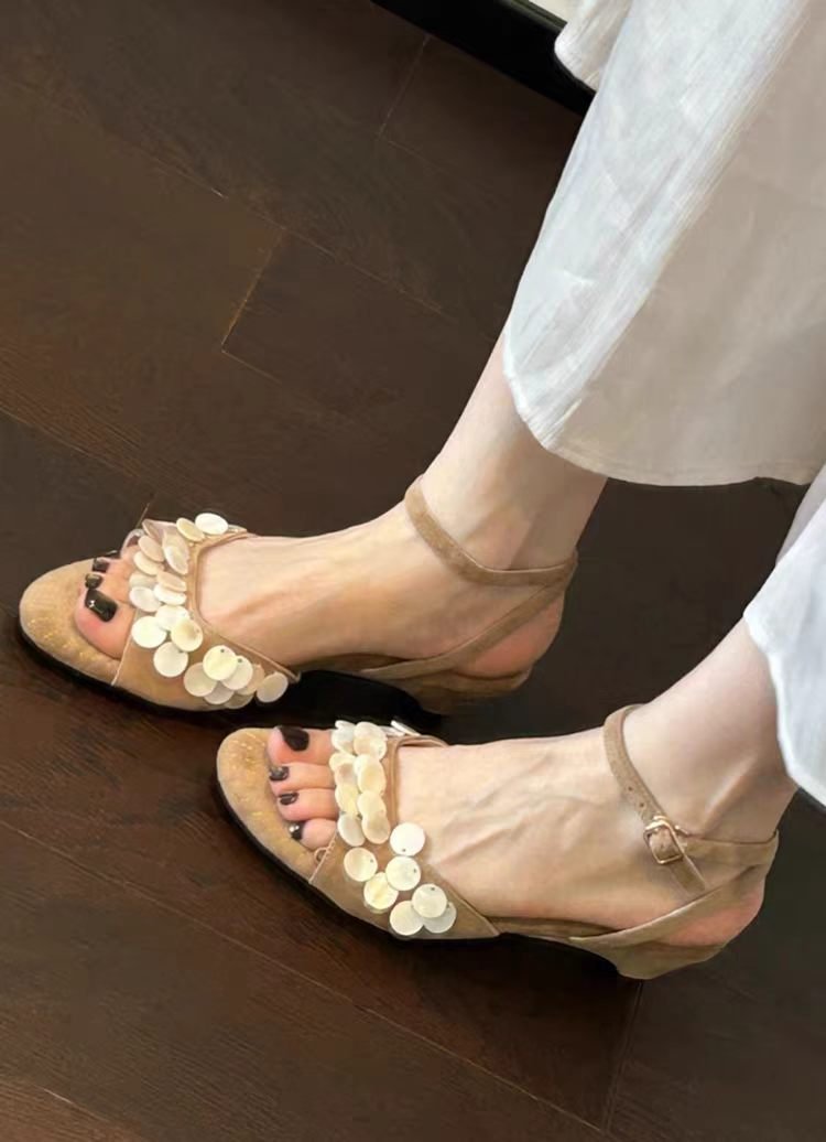 Sandales d'orteils ouvertes pour femmes