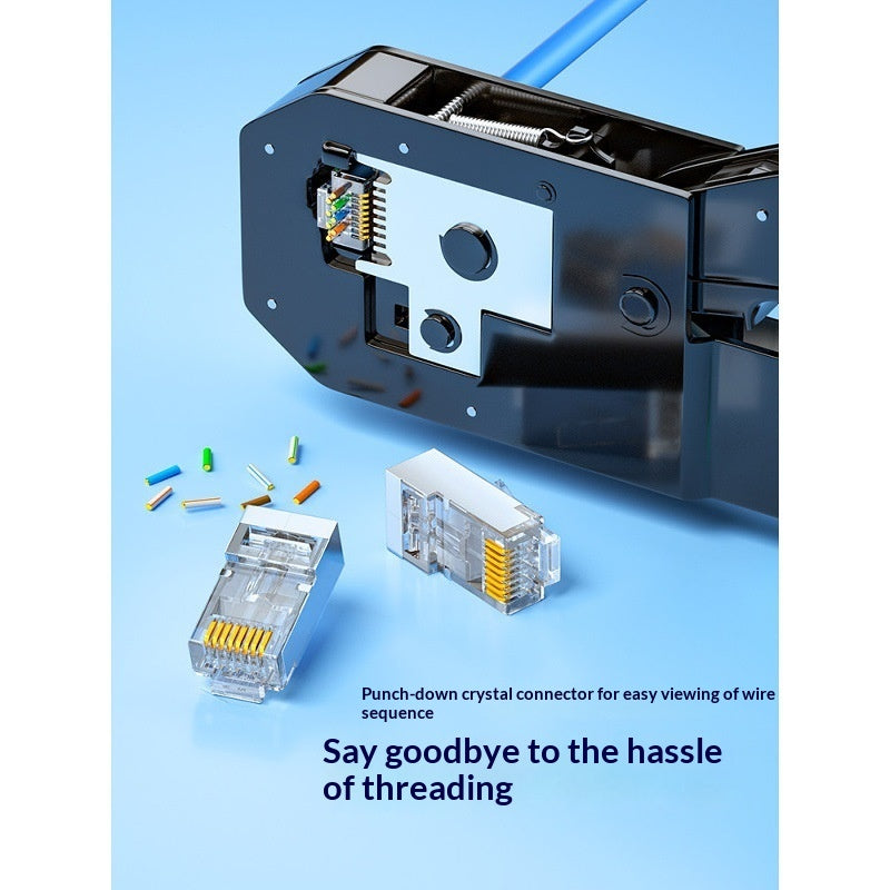 Catégorie 6 Connecteur réseau RJ45 blindé Gigabit
