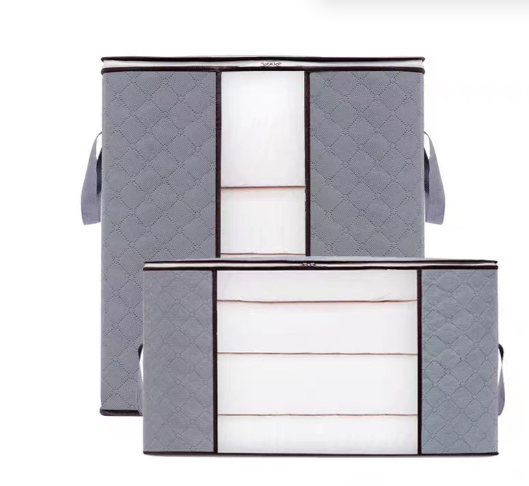 Sac de couette non tissé-70 * 50 * 30cm-gris-1 pièce