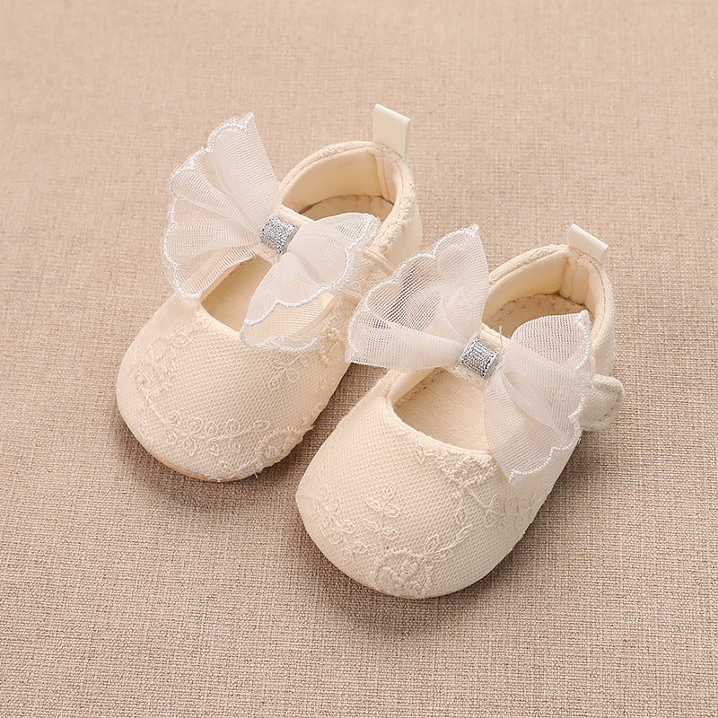 Chaussures pour bébés de printemps Bow