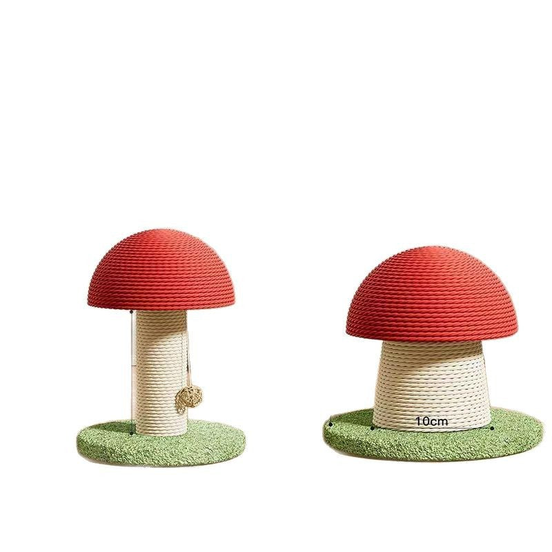 Jouet de chat de chat de champignons rouges