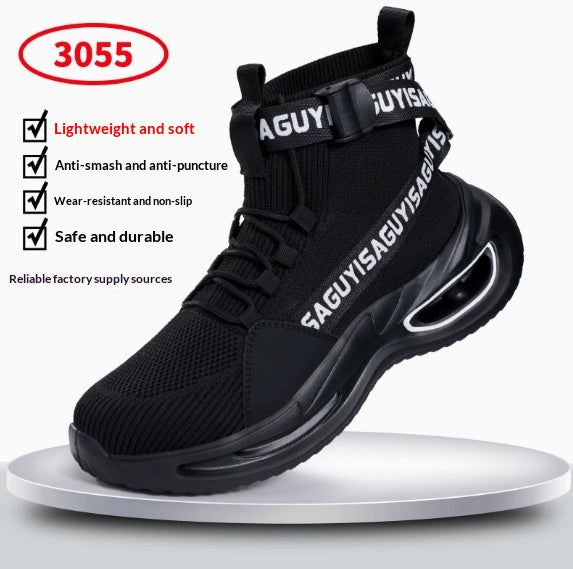 Chaussures de sécurité au travail respirant avec impact des orteils et résistance à la perforation Vêtements de travail durables Pied