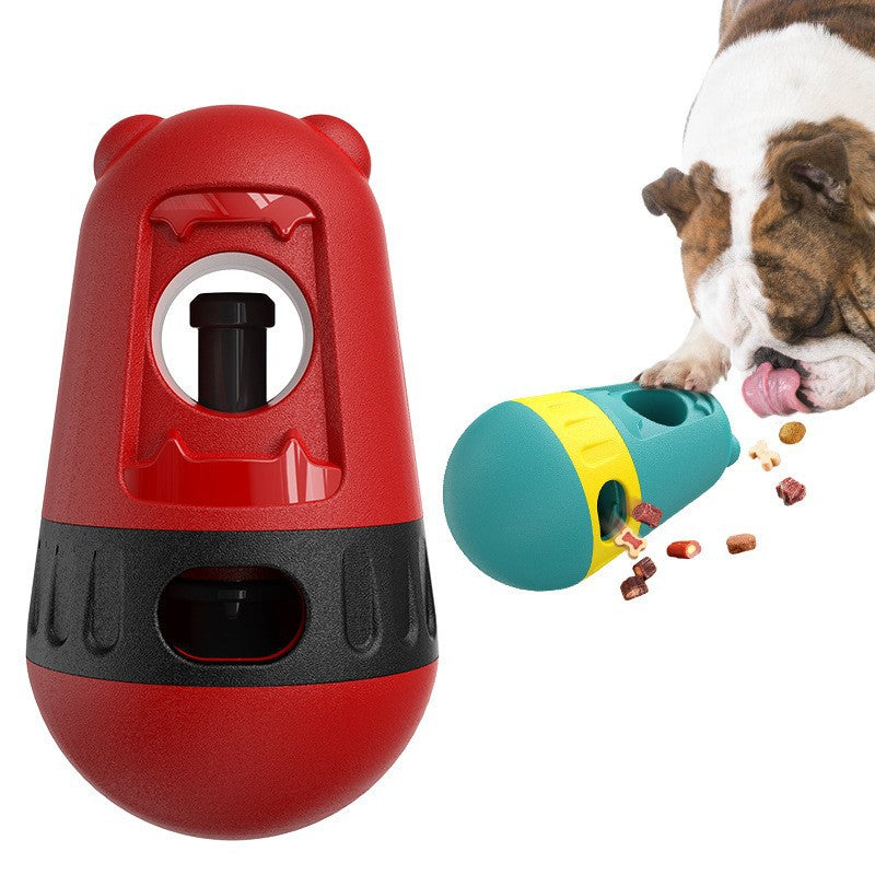 Slow Food Dropping Ball Snack Stick Porte chien Jouet