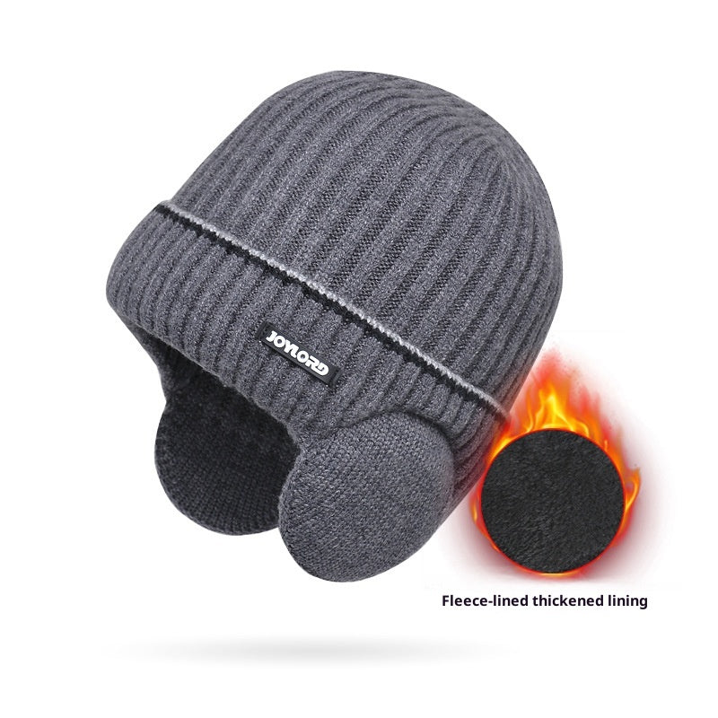 Chapeau casual en laine tricoté chaud pour hommes