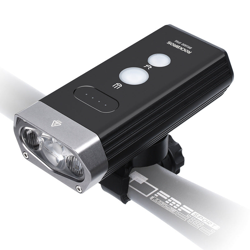 Phare de vélo imperméable 1600 Lumens Power Bank