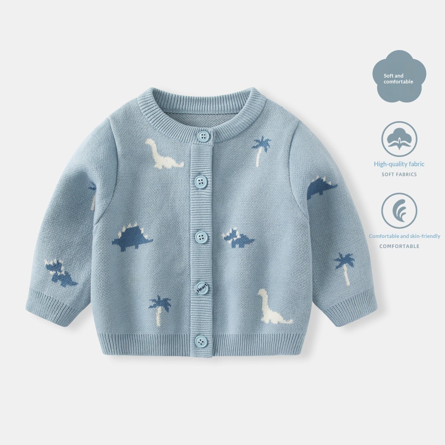 Chandail pour bébé Chemise tricotée pour bébé garçon