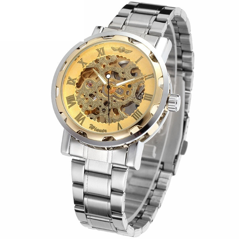 Montre mécanique manuelle pour hommes
