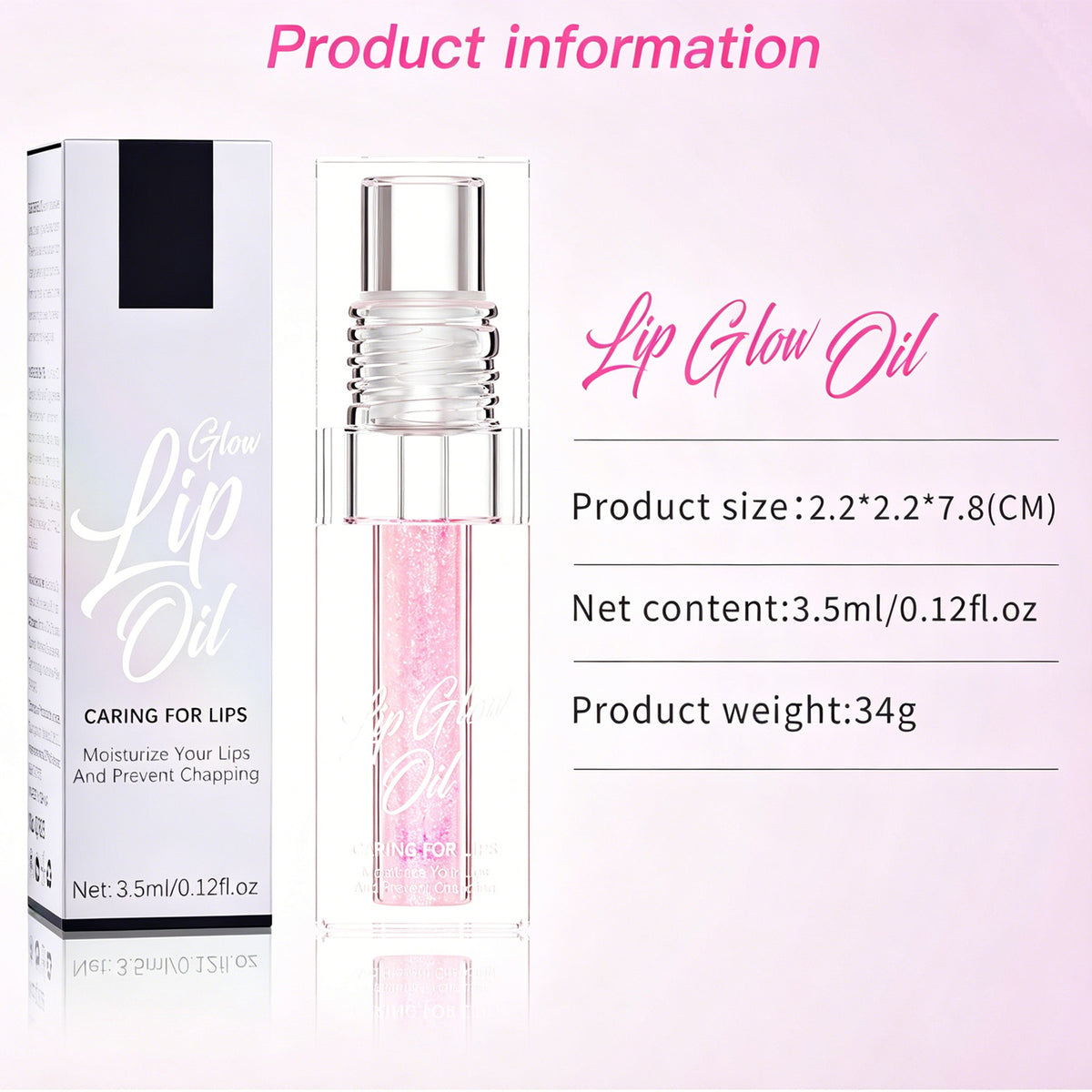 Color-changing lip oil