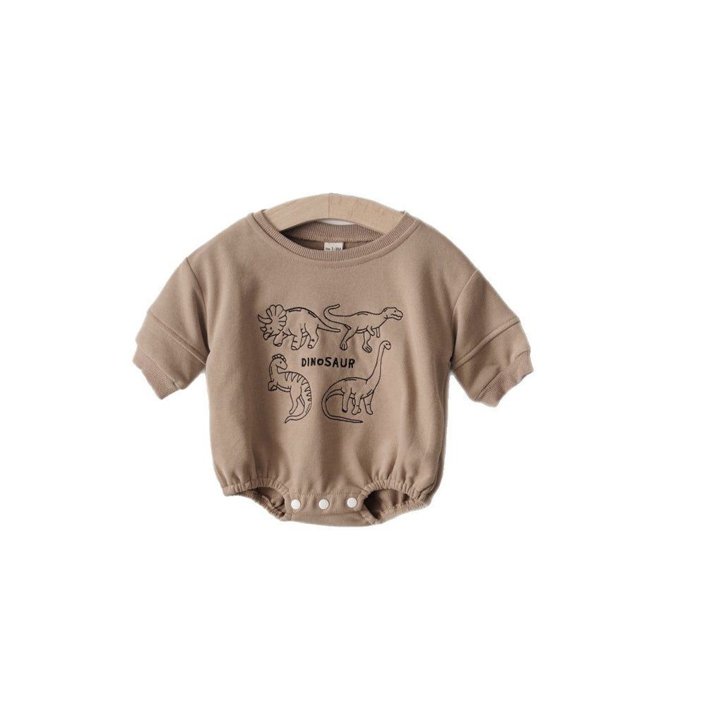 Versatile Casual Col d'équipage Baby Onesie Hoodie