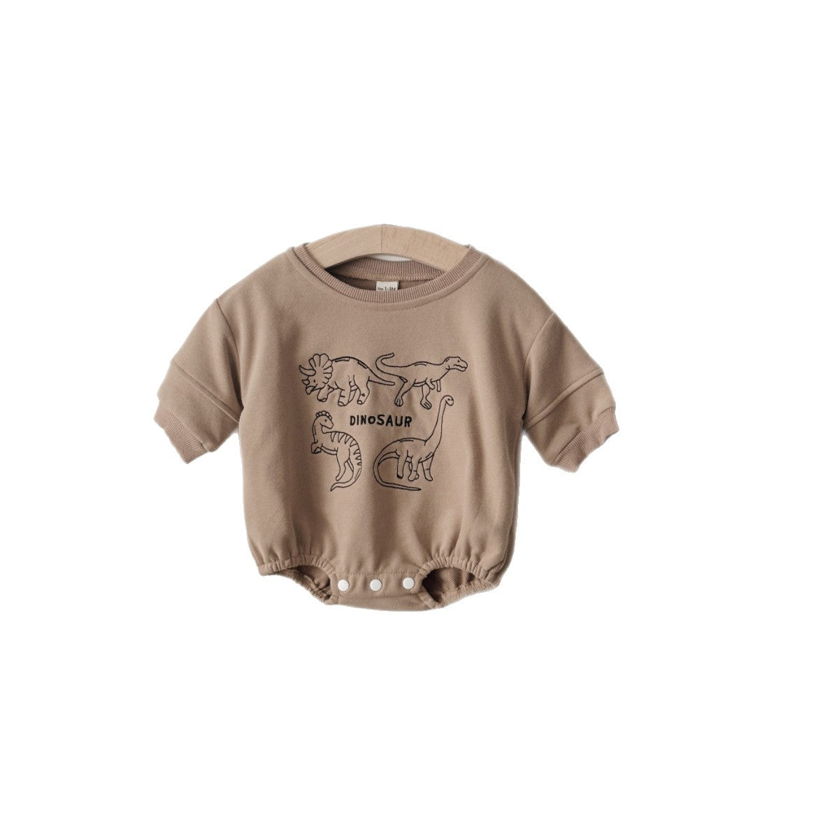 Versatile Casual Col d'équipage Baby Onesie Hoodie
