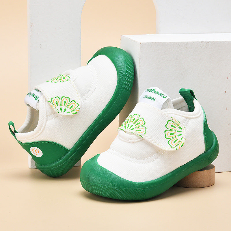 Soft-soled Non-slip Respirant Ne Drop Bébé Chaussures de fille