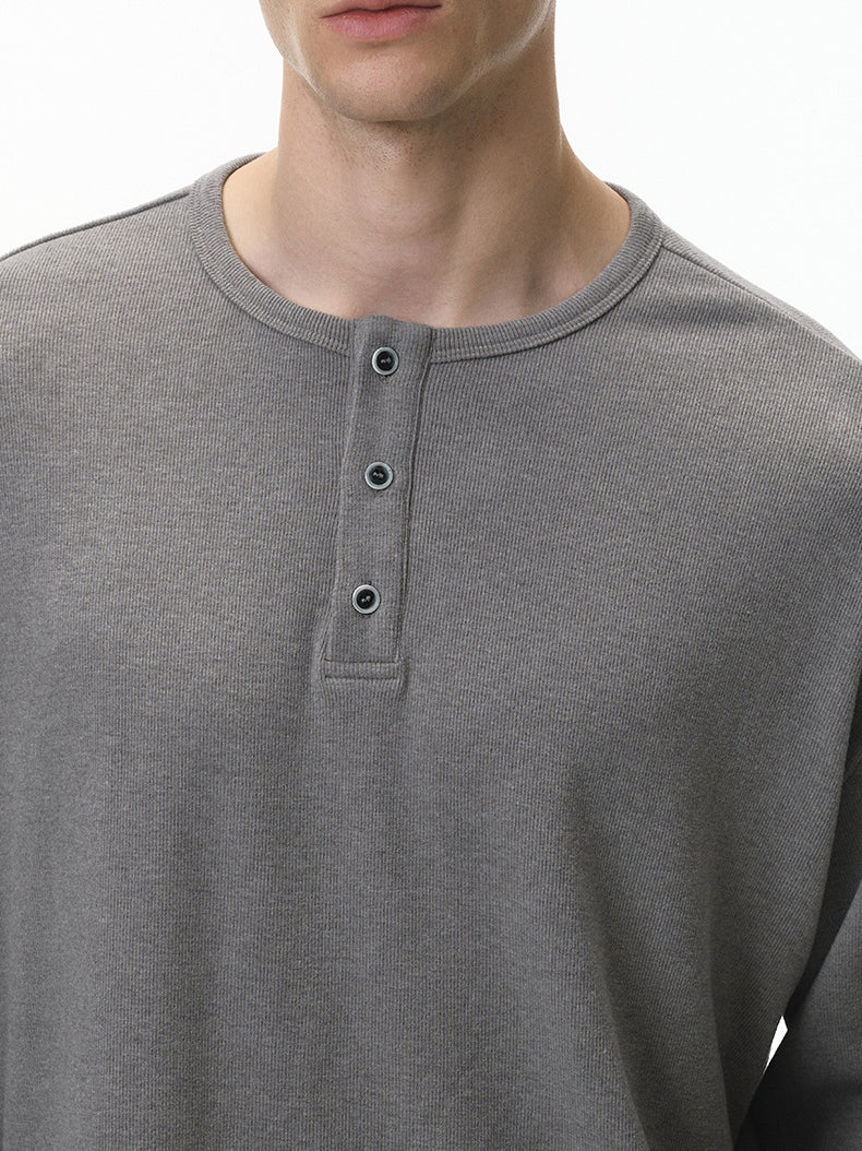 T-Shirt Casual Top de la marque de mode Cleanfit couleur pure