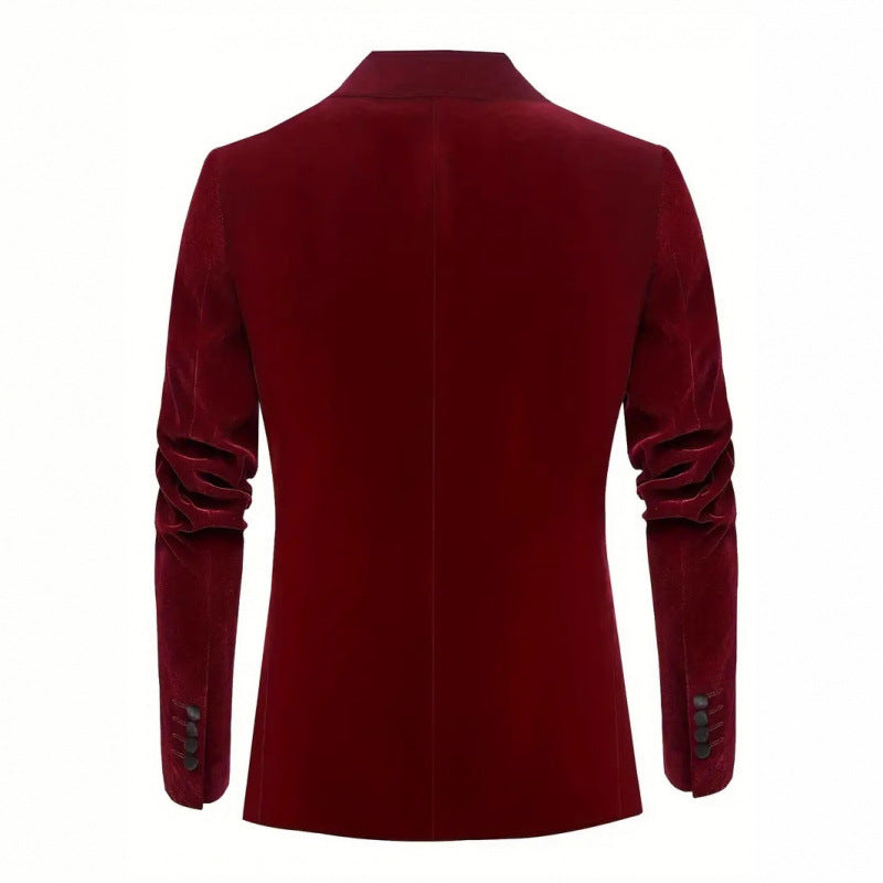 Veste mode en velours casual pour homme