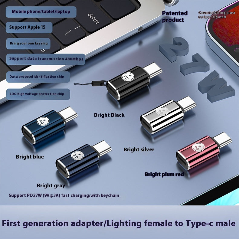 Téléphone portable L Pour Type-c Adaptateur Homme