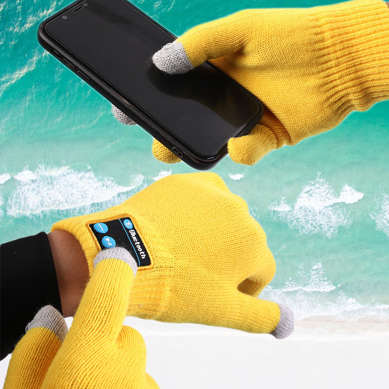 Bluetooth Gloves Answer the Phone for Outdoor Riding