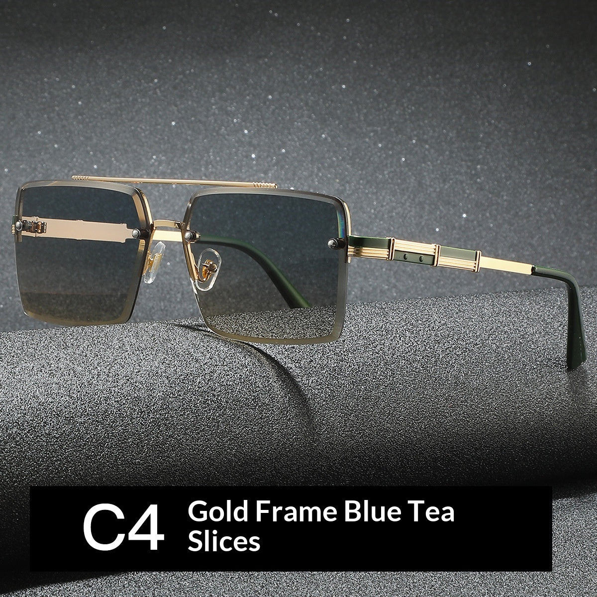 Lunettes de soleil polyvalentes pour hommes Vintage