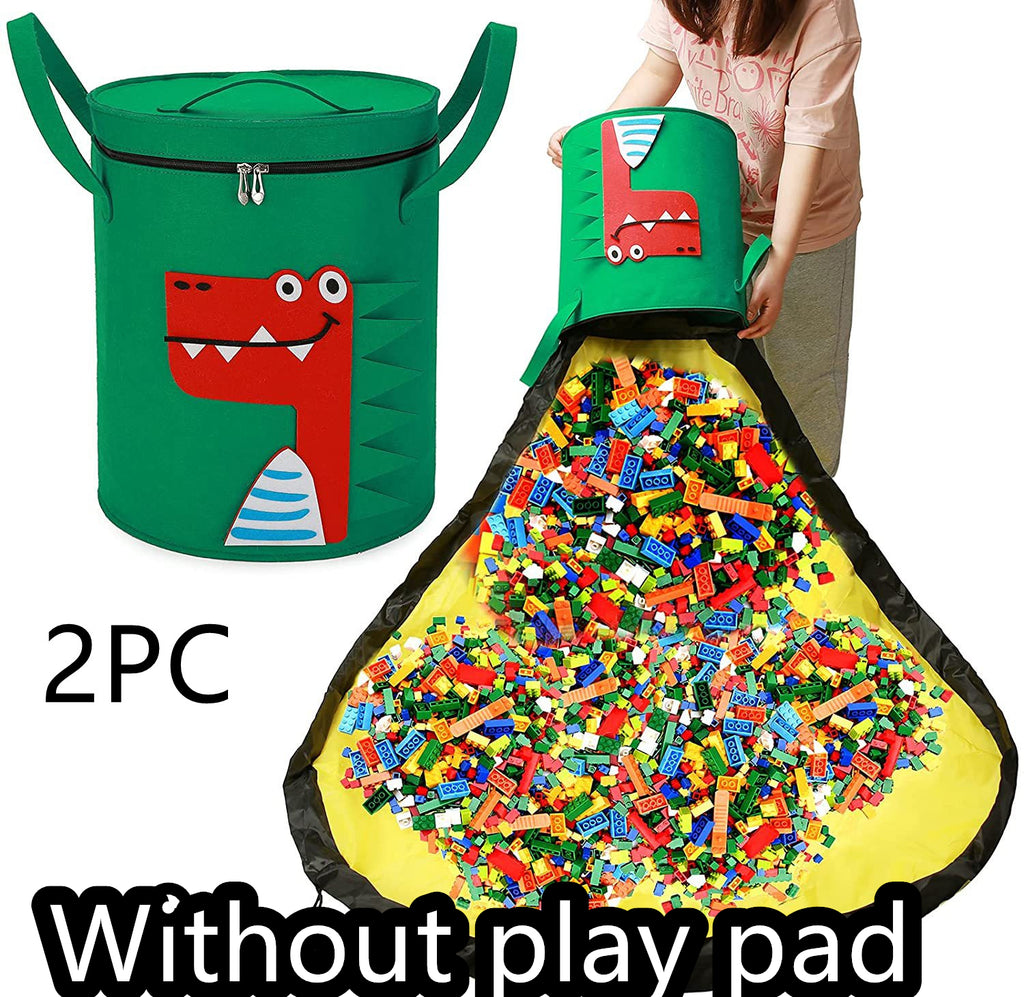Sac de rangement feutre Toy Play Mat 2 en 1 Pull Rope
