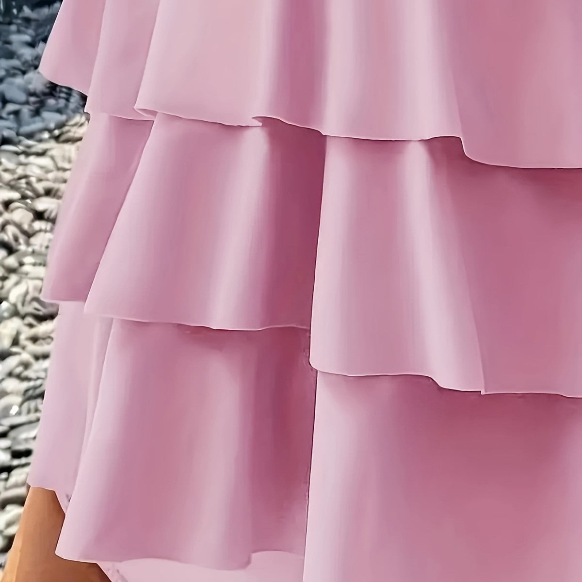 Maillot de bain rose pour femmes de style européen et américain