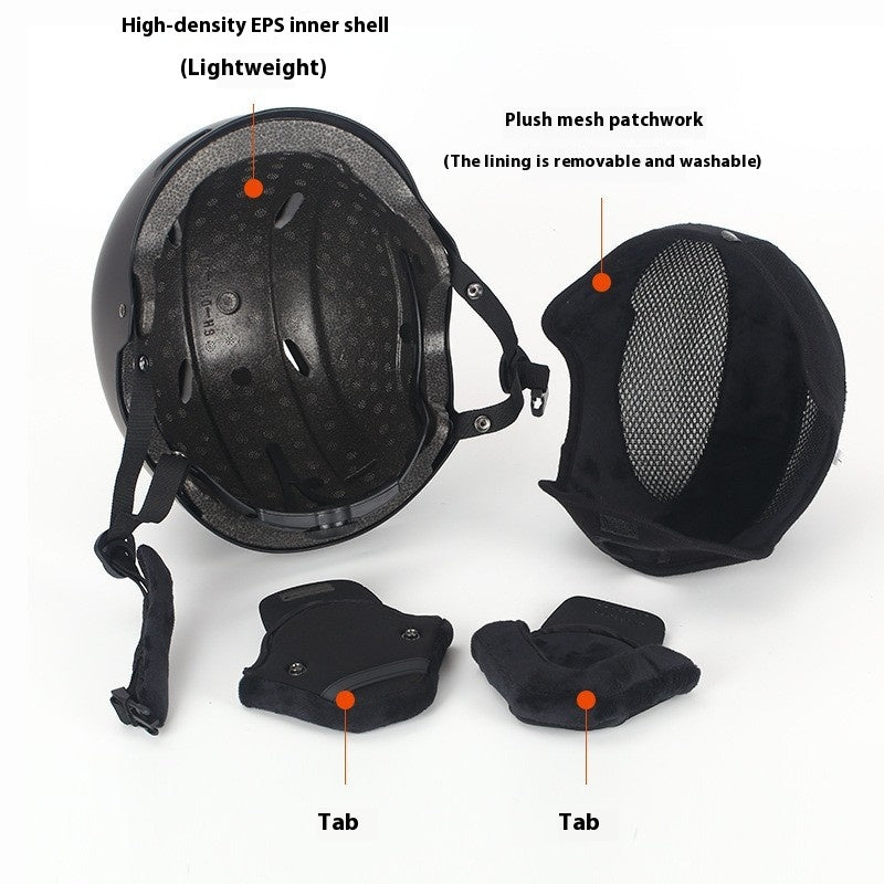 Casque de ski d'hiver Outdoor Riding Half Casque