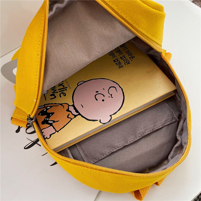 Garçons Toile Sac à Dos Mignon Sac d'école de dessin animé