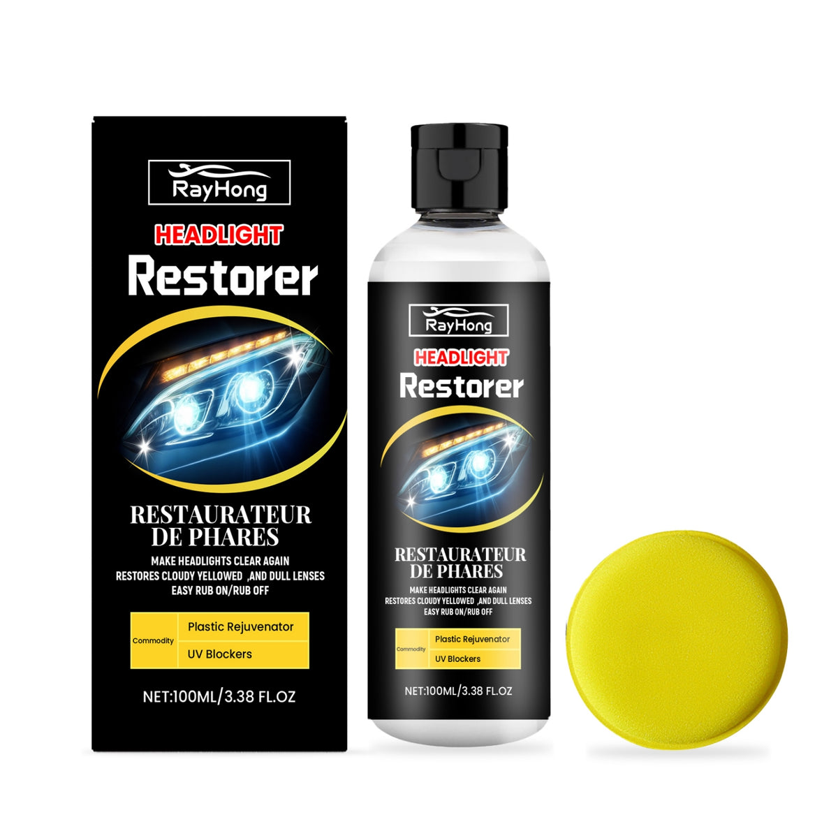 Kit de réparation de phares de voiture