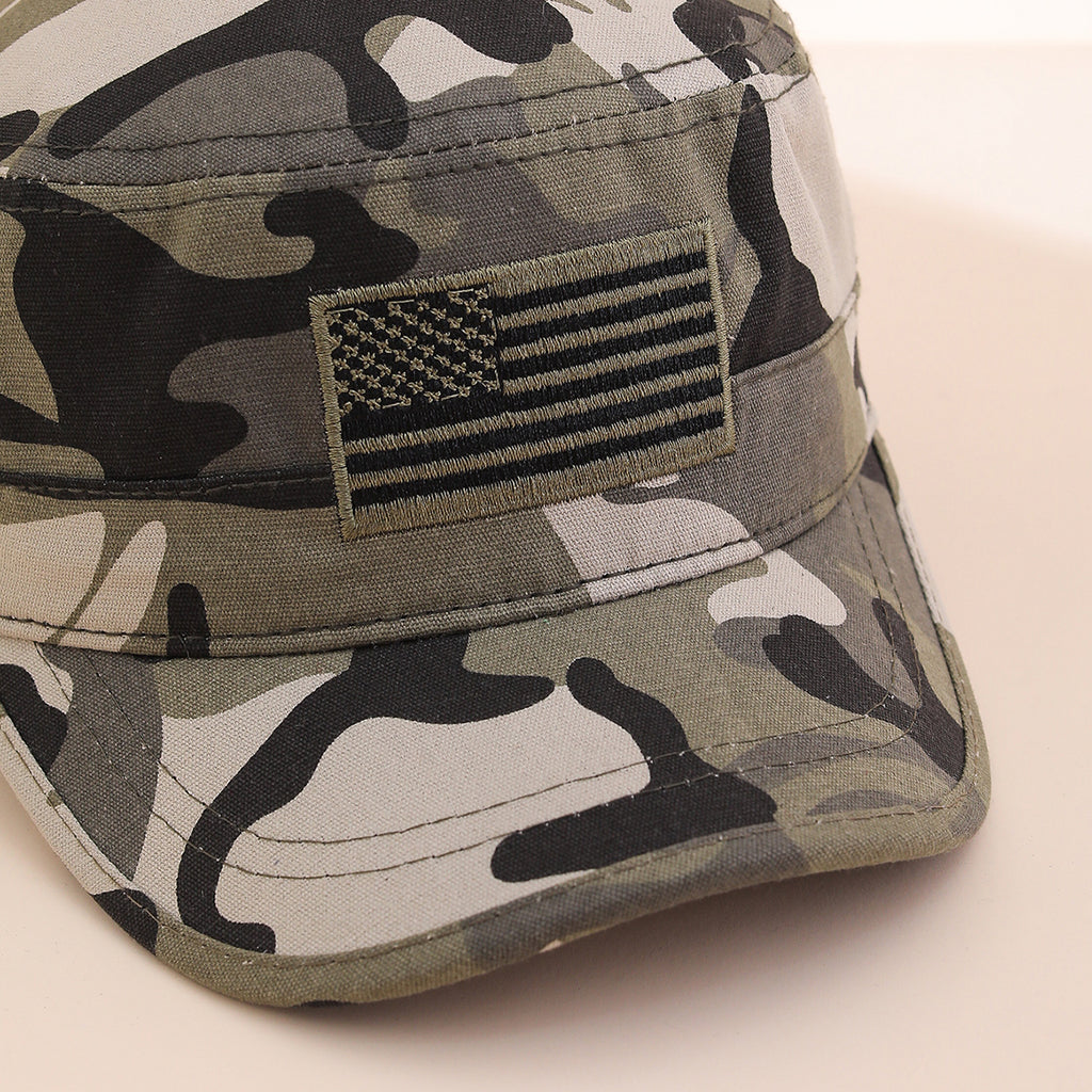 Mode Camouflage Motif Drapeau national Casquette de baseball