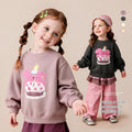 Cartoon-print Confortable Skin-friendly Simple Top Everyday
