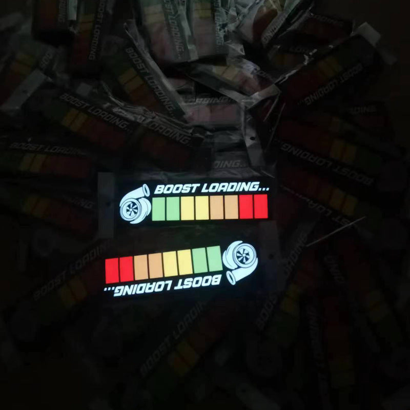 Dynamic lighting window sticker