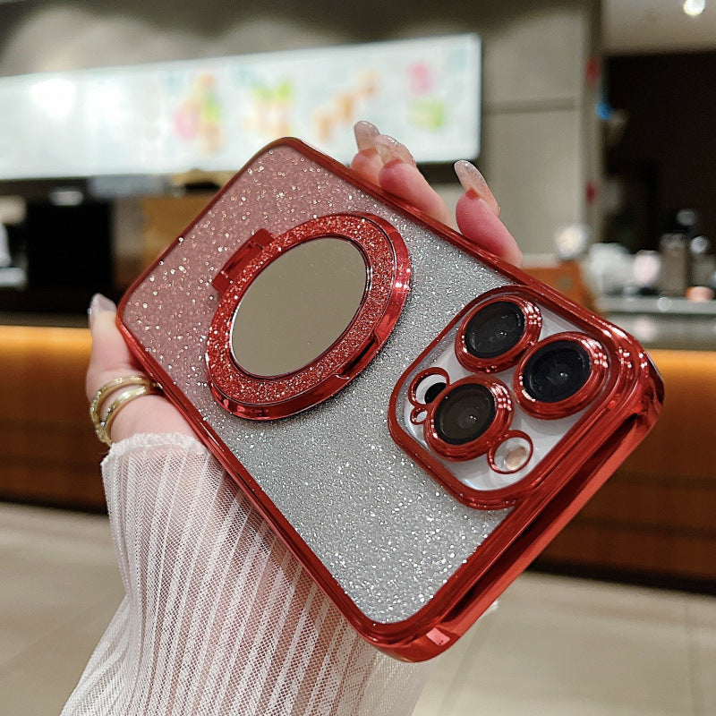Magnetic Maquillage Miroir boîtier de téléphone