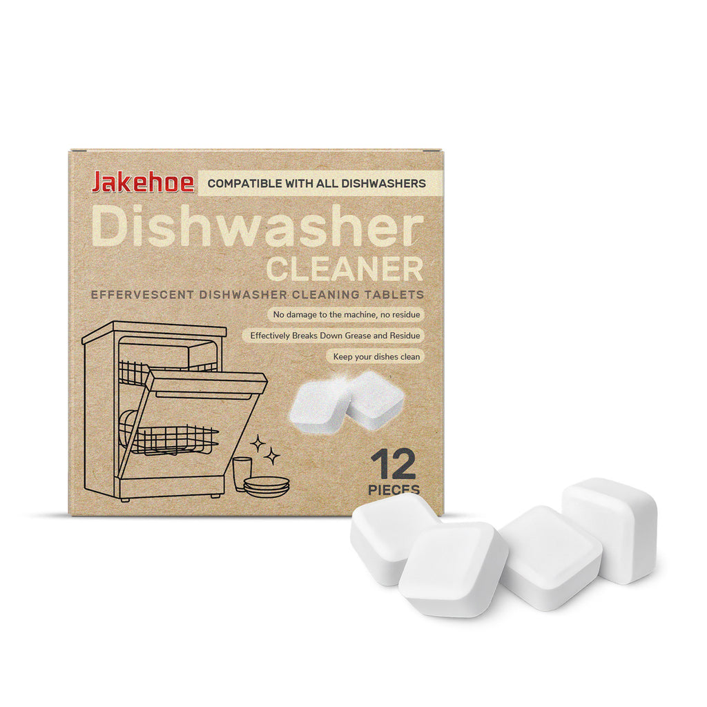 Jakehoe Lave-vaisselle Dégraissage Comprimés de nettoyage Lave-vaisselle ménager Vaisselle de cuisine Tâche Remo