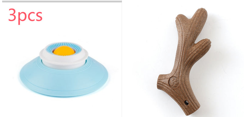 Jouet de chien Un bol auto-amusant anti-goutte pour traiter l'alimentation lente pour garder votre pup Entrée