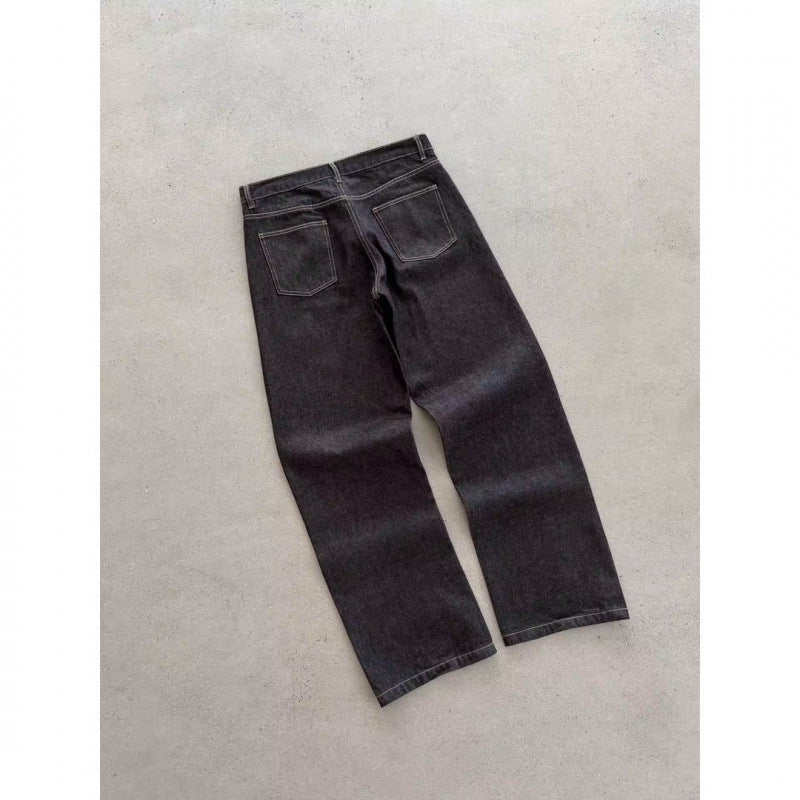 Jeans denim lavés polyvalents d'été pour les garçons