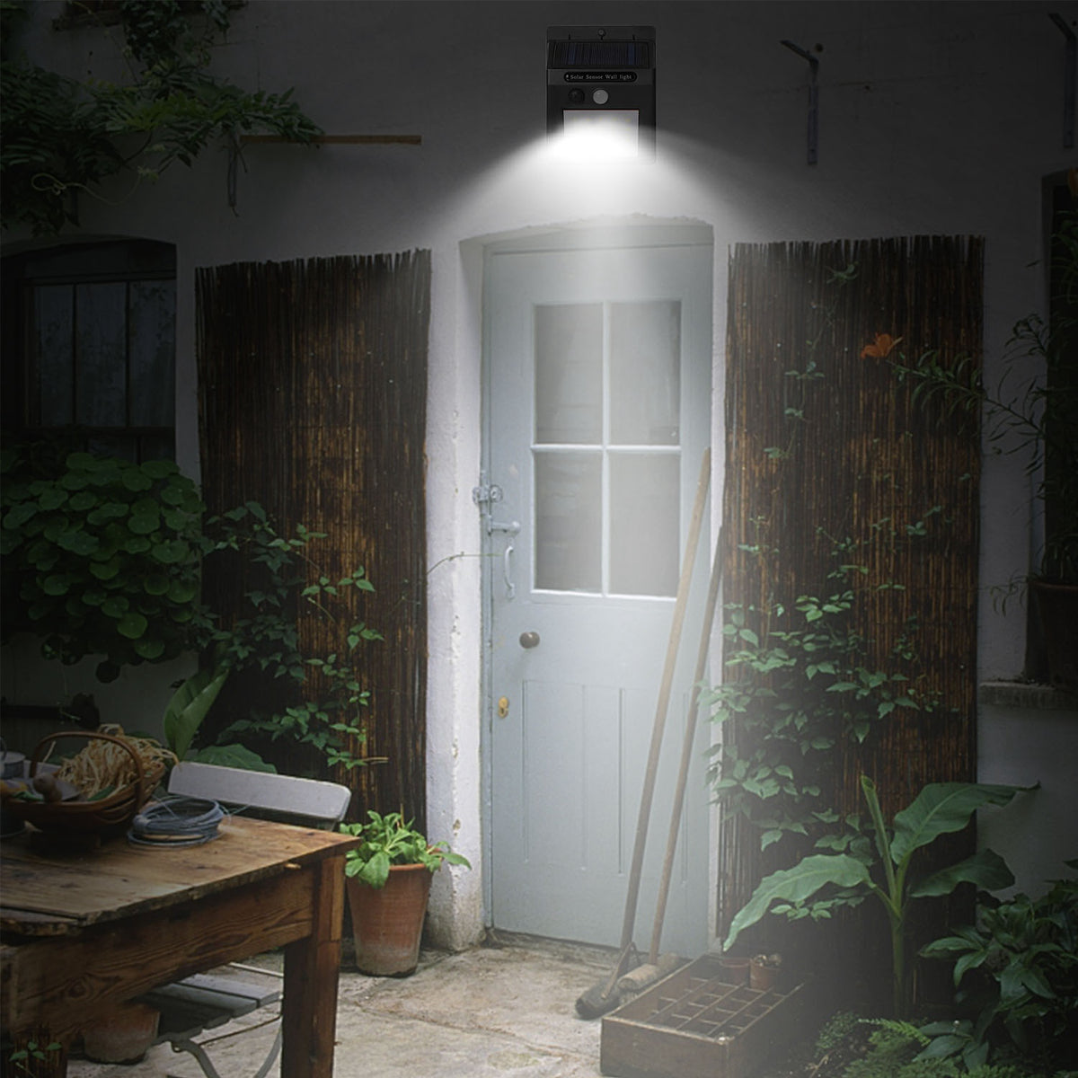 1Pc Solar Light 20 LEDs Outdoor PIR Motion Sensor Lights IP65 Waterproof 120 Degree Sensin