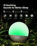 Bruit blanc Bluetooth Audio RGB coloré lumineux