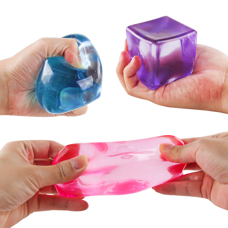 Petit bal fidget carré pour le soulagement du stress