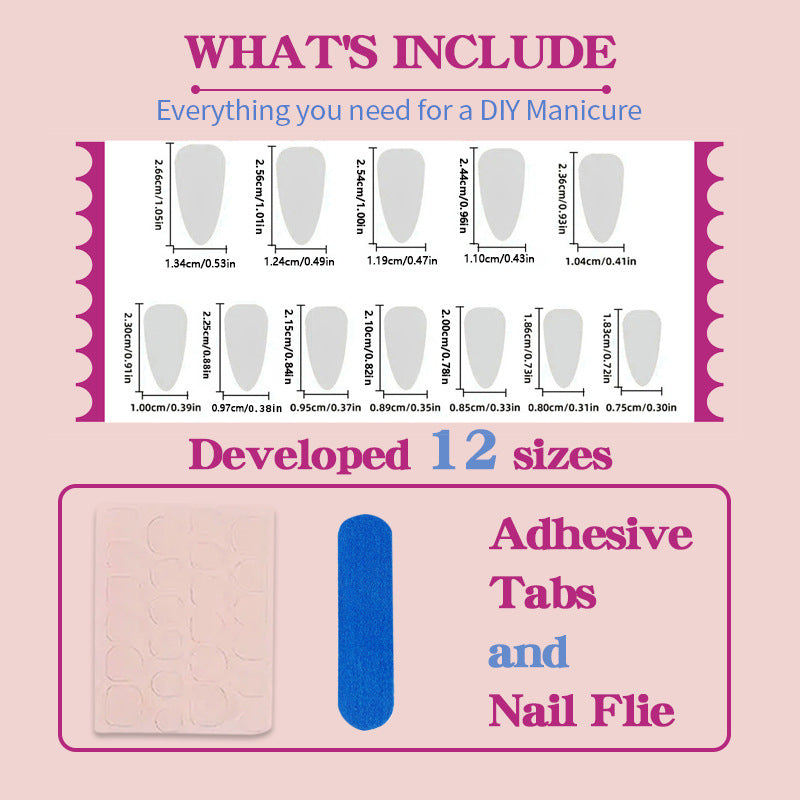 Stickers Blue Starfish Nails Portables 3D pour Manucures