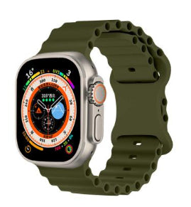 Couple Solid Color Montres de sport monochrome bracelet en silicone
