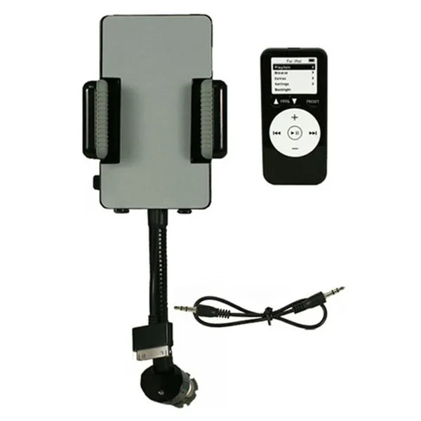 Emetteur FM sans mains Chargeur de voiture avec télécommande Téléphone 3.5 Mm casque Jac