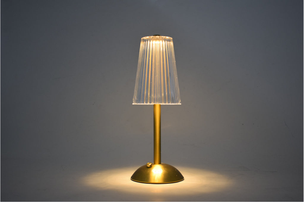 Retro Bedside Table Lamp Touch-Sensitive USB Charging Ambient Light