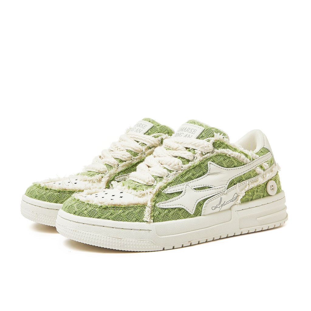 Femmes Mode Lavande Violet Fond épais Sports Casual Board Chaussures