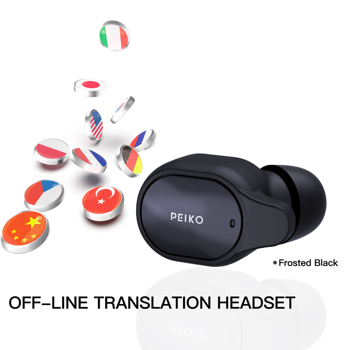 Casques Intelligent Bluetooth Translation Instant Wireless