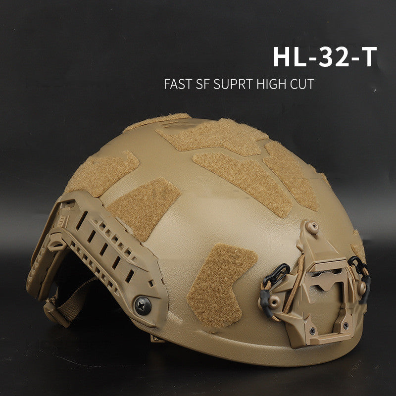 Casque tactique Solid Color Version complète de protection