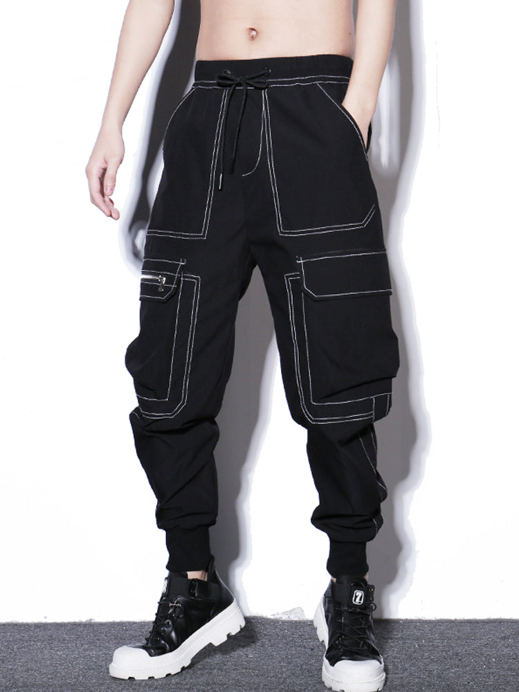 Pantalons Casual Homme pour Jeunes Version Coréenne