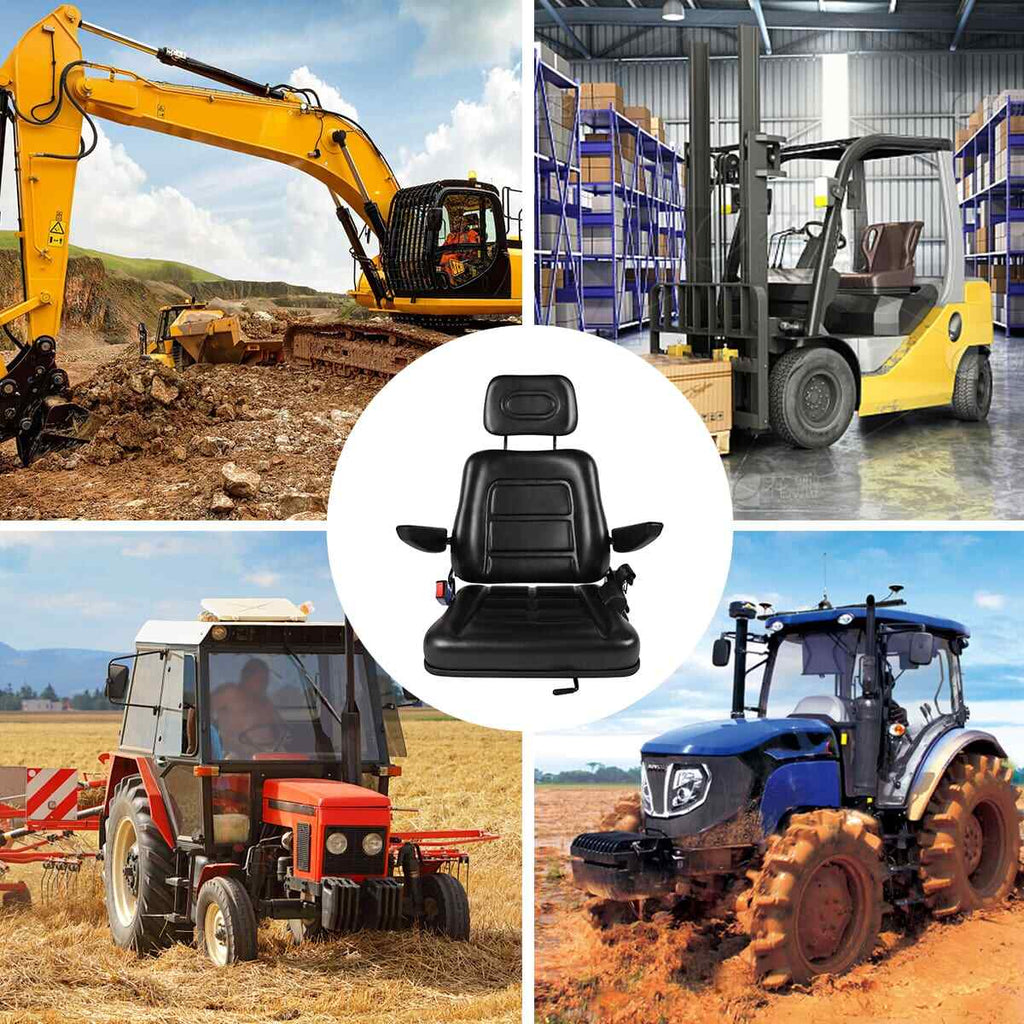 Siège de suspension de qualité imperméable pour les tracteurs Excavateurs Machinerie d'usine