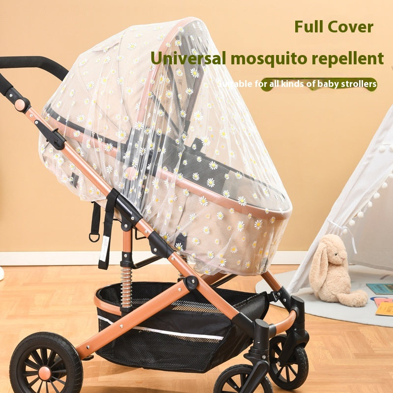 Infantile Mosquito Net Poussette d'impression de type complet