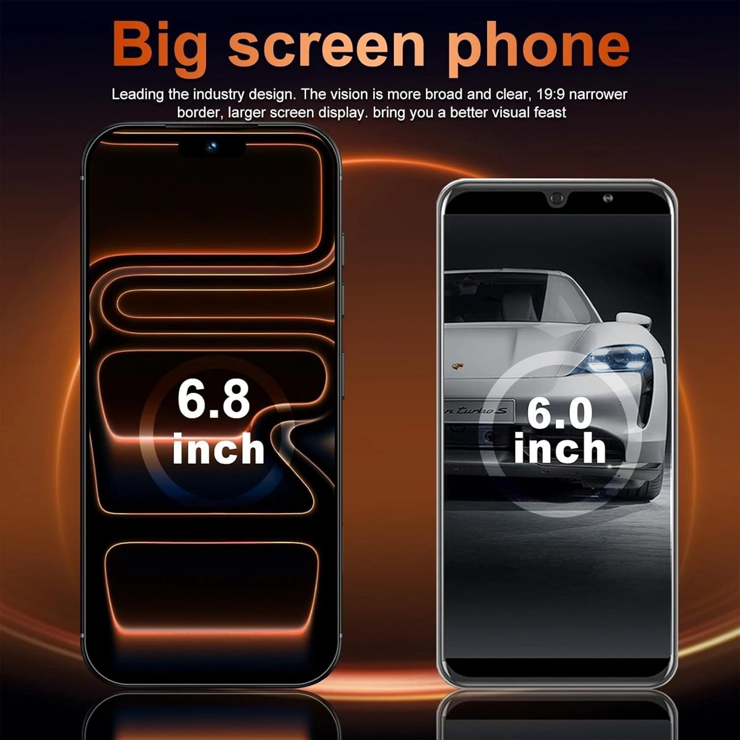 A17 Téléphone sans blocage Ultra 8 Go Téléphone intelligent 256 Go Android 15 Téléphone