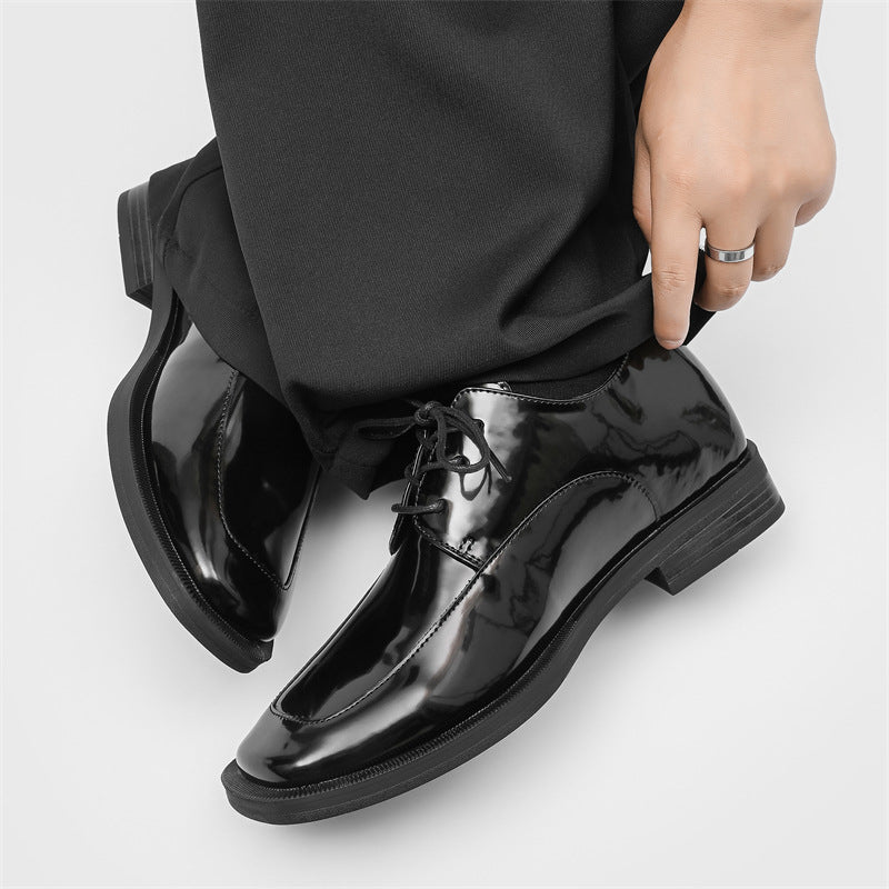 Chaussures d'ascenseur pour hommes en style britannique