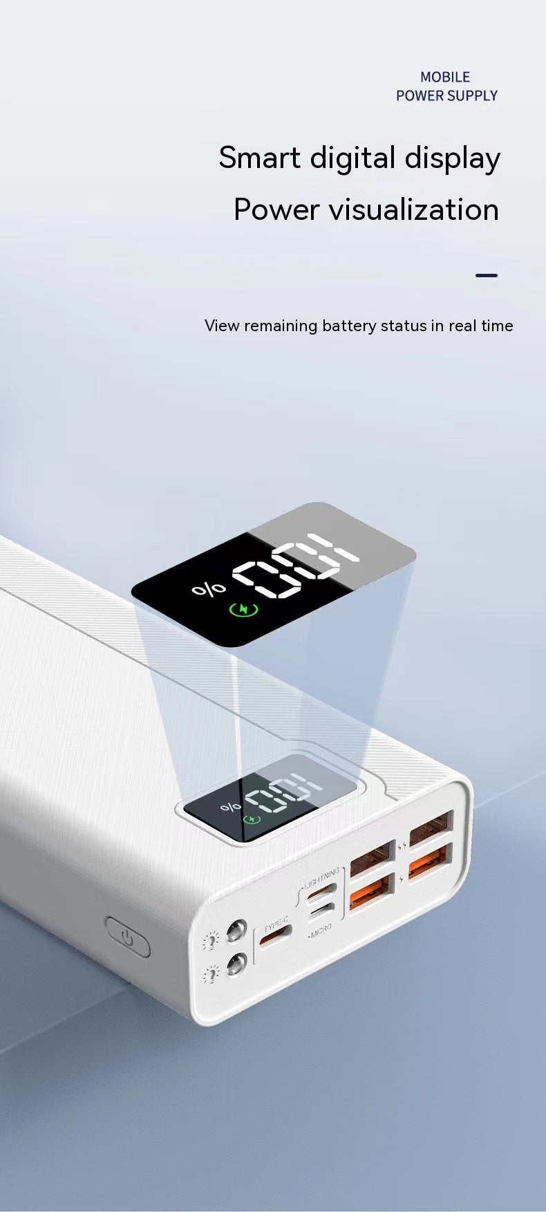Banque d'électricité à grande capacité
