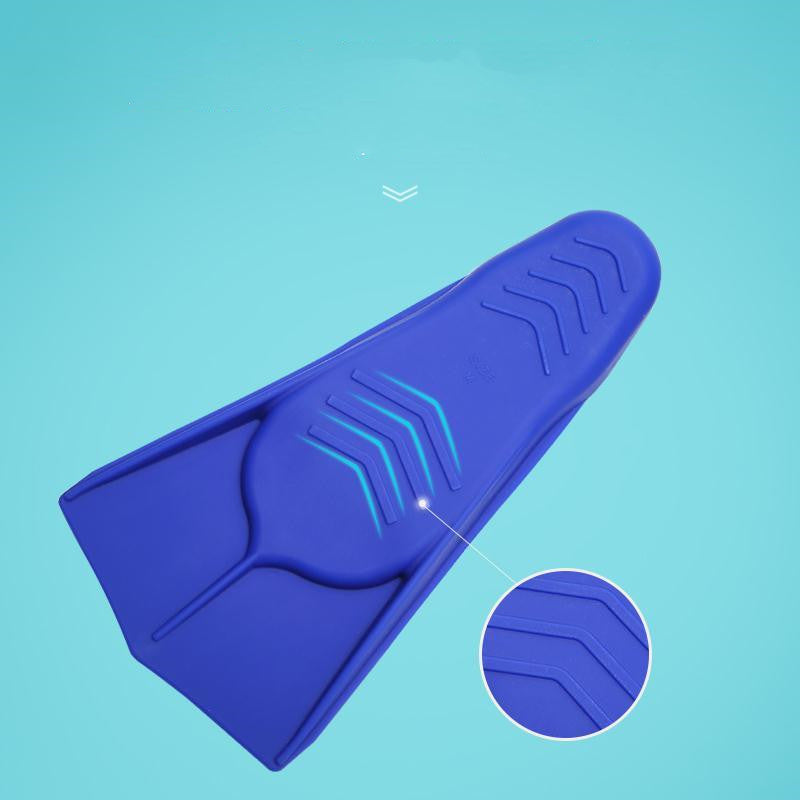 Ailes de natation pour hommes silicone freestyle ailettes courtes